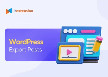 WordPress export posts