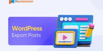 WordPress export posts