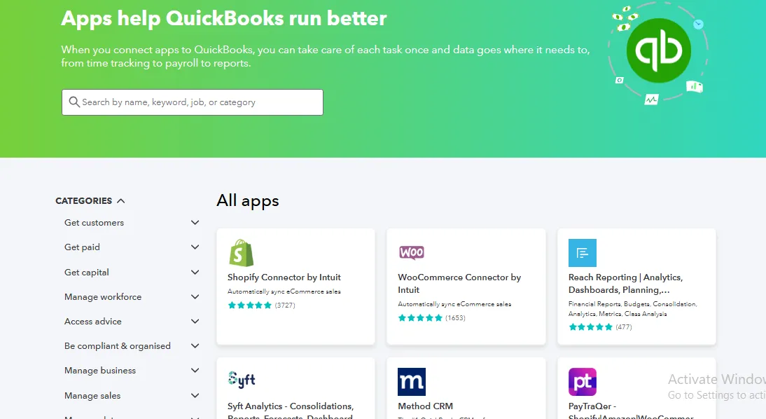 quickbooks-app-store