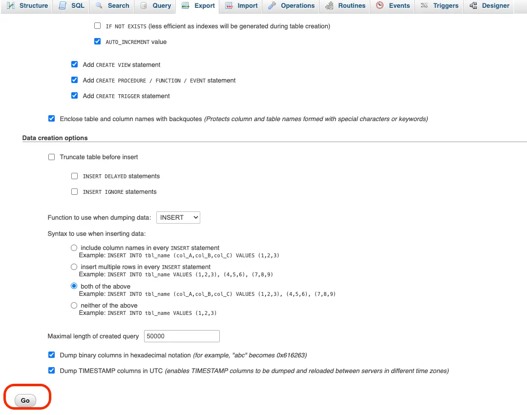 the-export-of-a-woocommerce-database