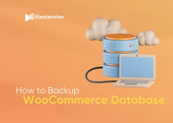 how to backup woocommerce database