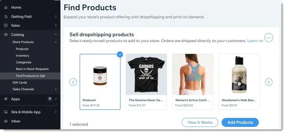 wix-dropshipping