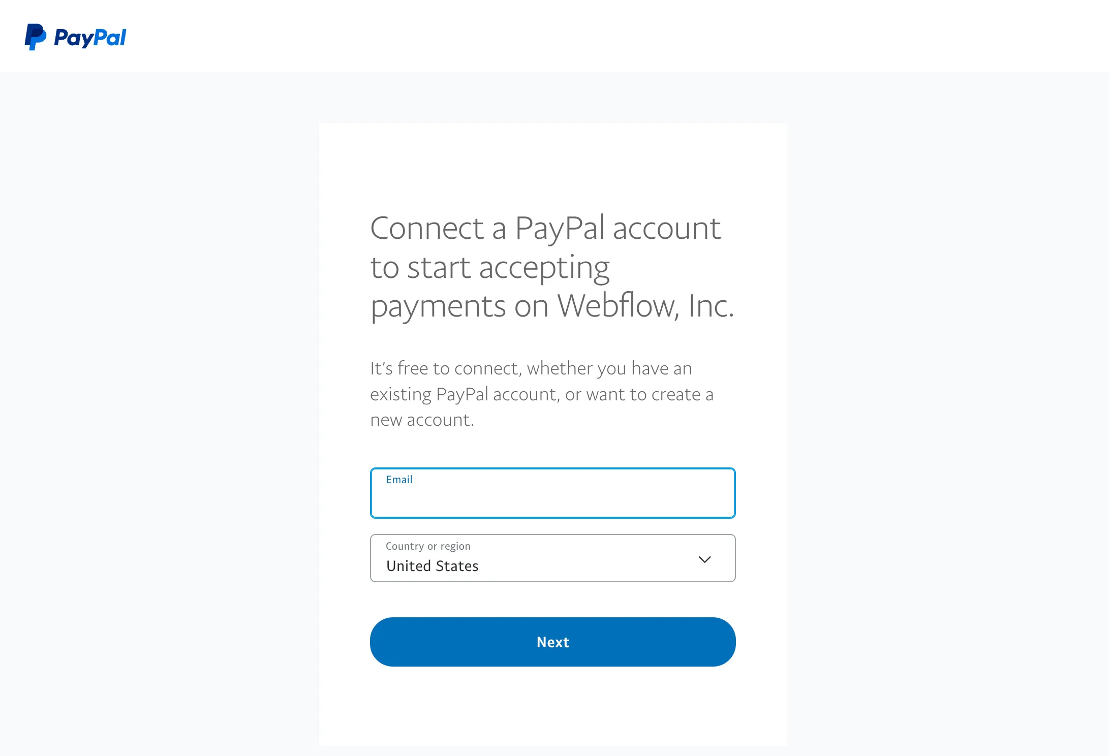 connect paypal