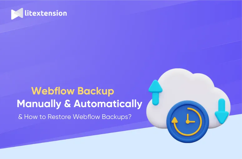 How to Do Webflow Backup and Restore? | LitExtension