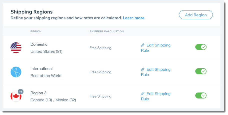 wix shipping review