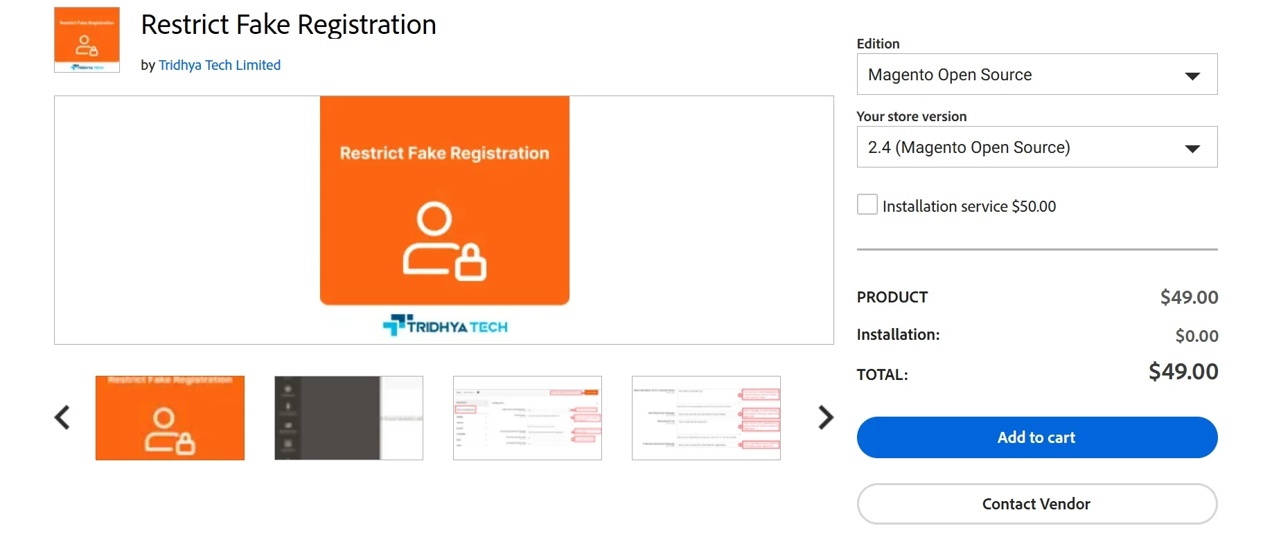 Restrict Fake Registration by Tridhya Tech Limited