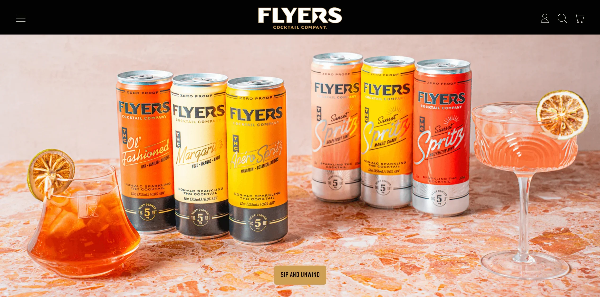 Drink Flyers website