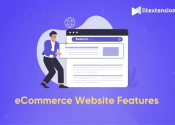 eCommerce website features