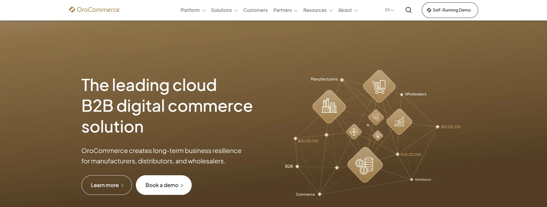 OroCommerce website