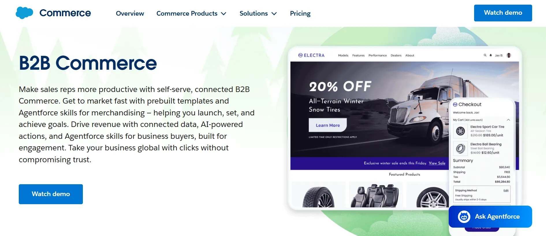 Salesforce Commerce Cloud for B2B