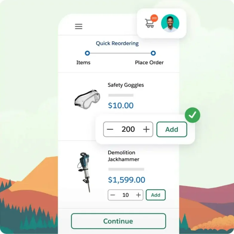 Sell on multiple device with Salesforce Commerce