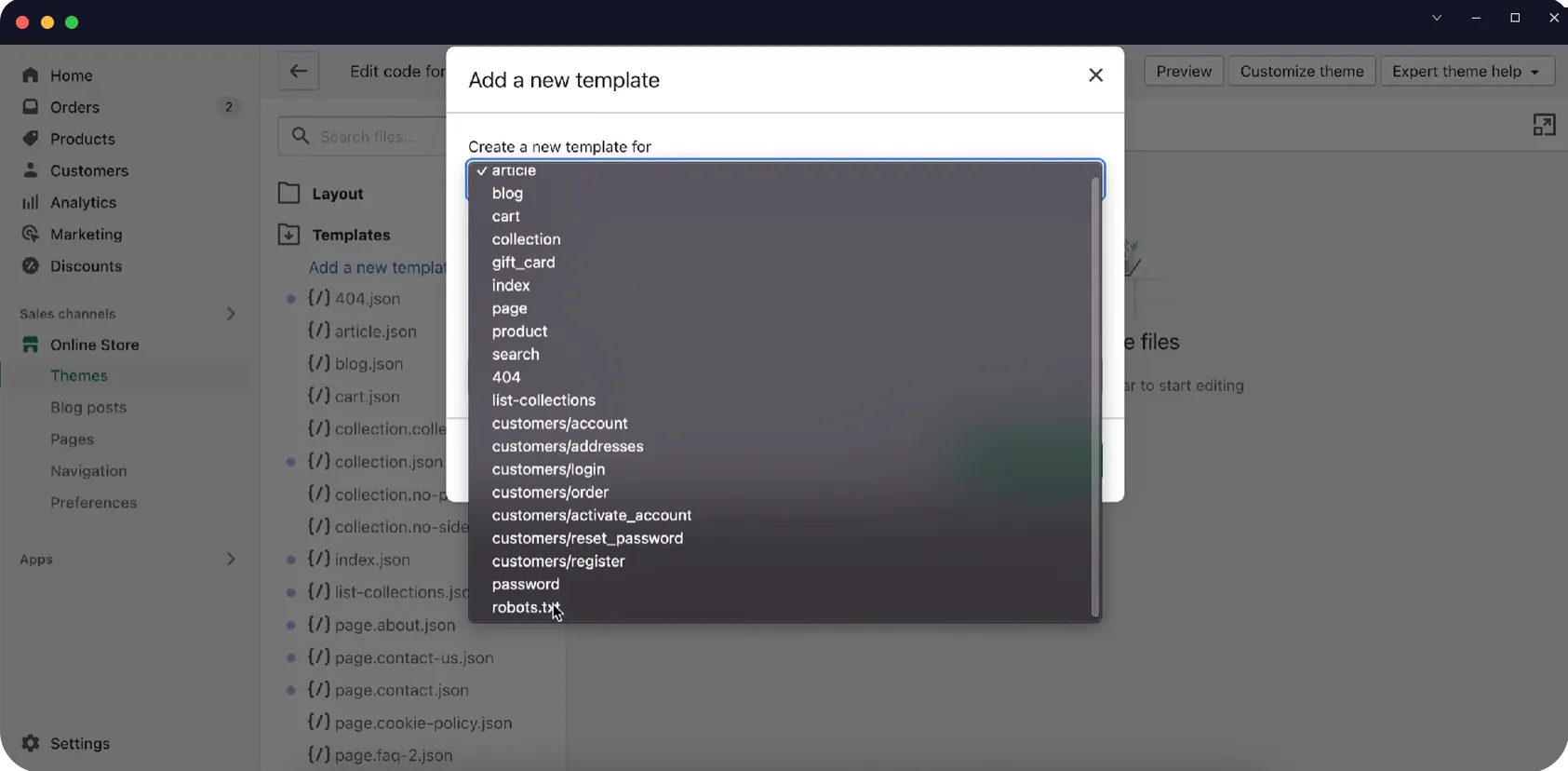 shopify-seo-customization