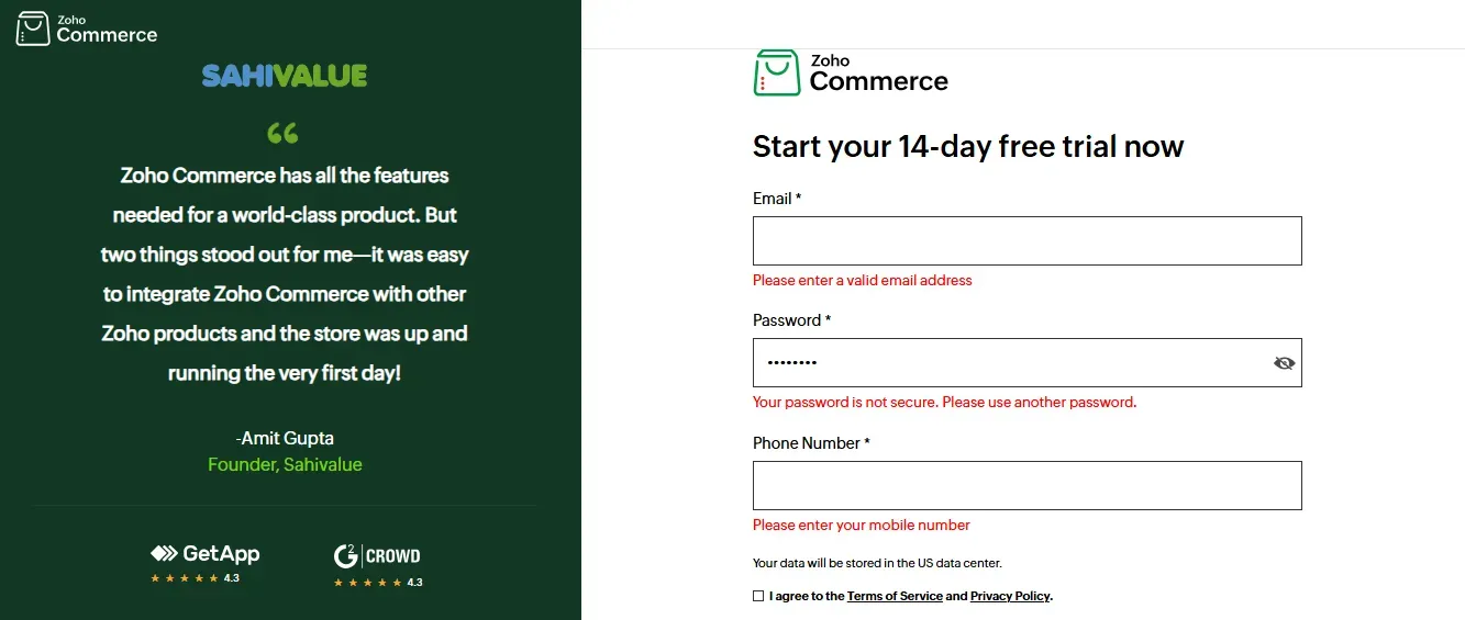 zoho-commerce-usability