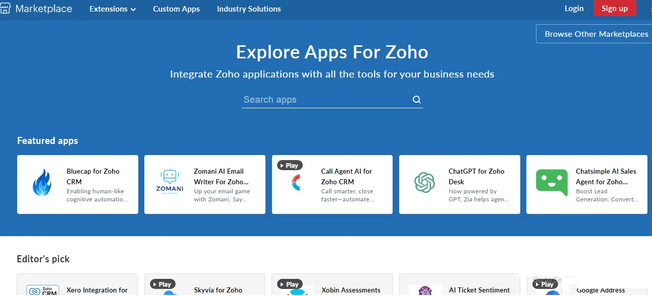 zoho-marketplace
