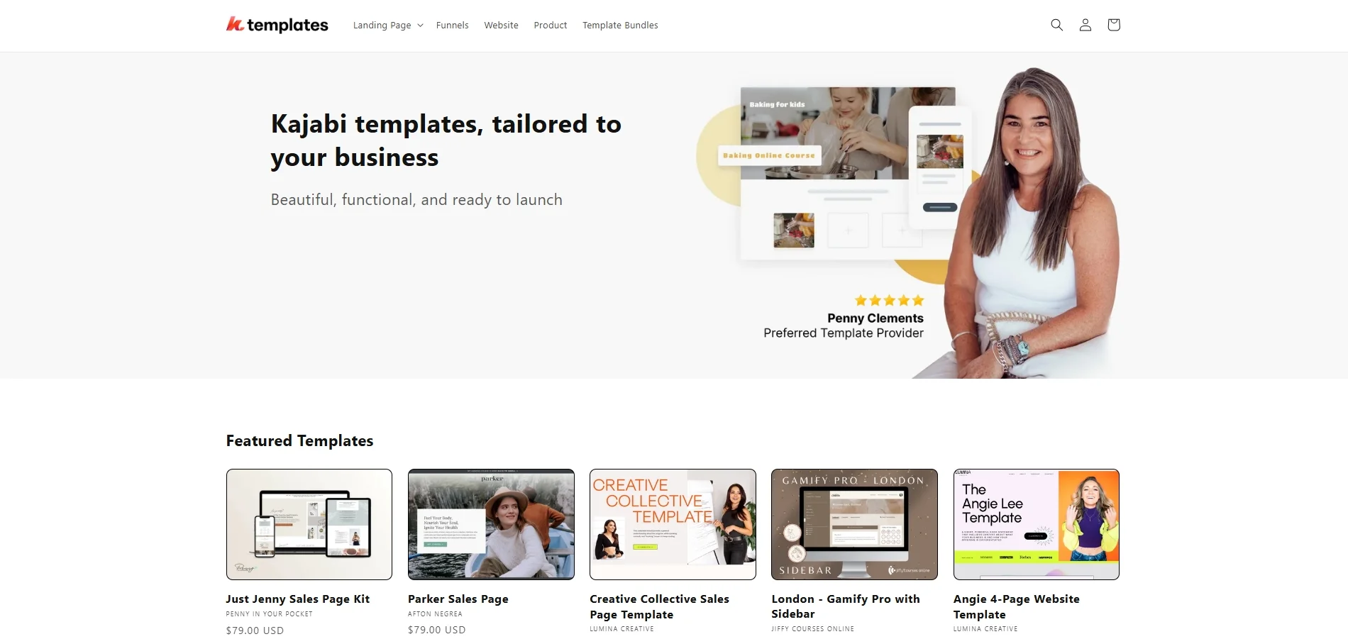 Kajabi templates