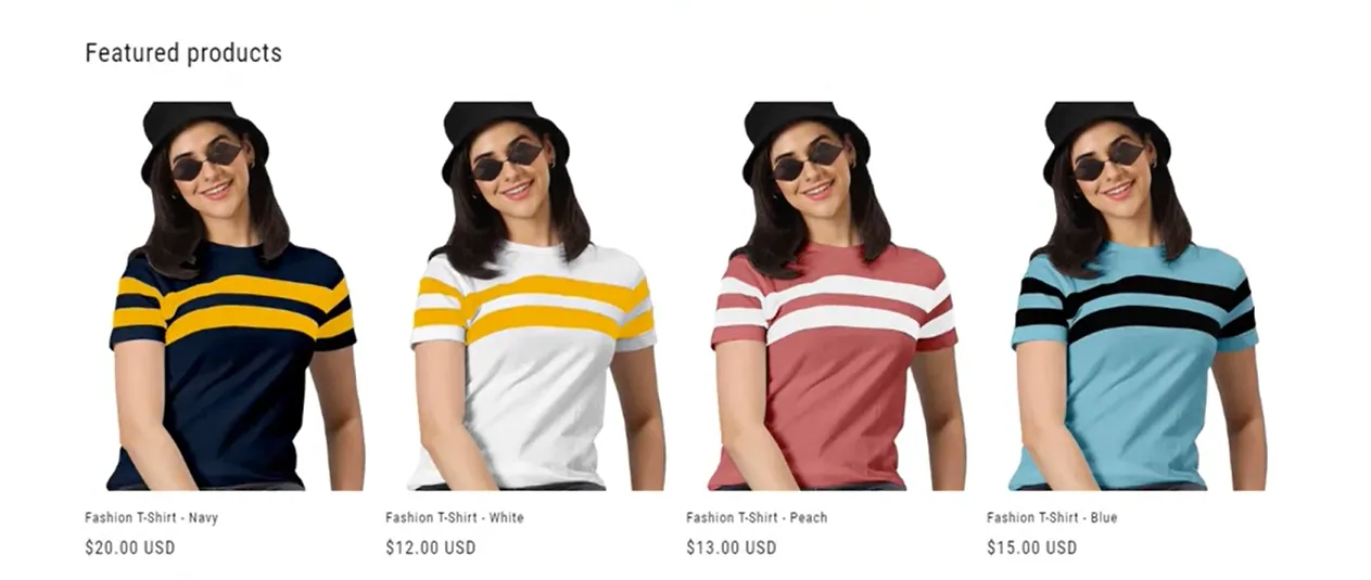 Shopify separated product pages