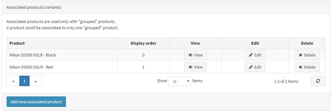 nopcommerce-grouped-products
