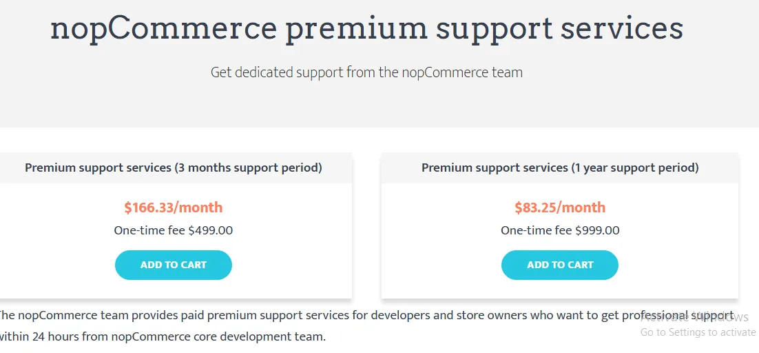 nopcommerce-premium-support