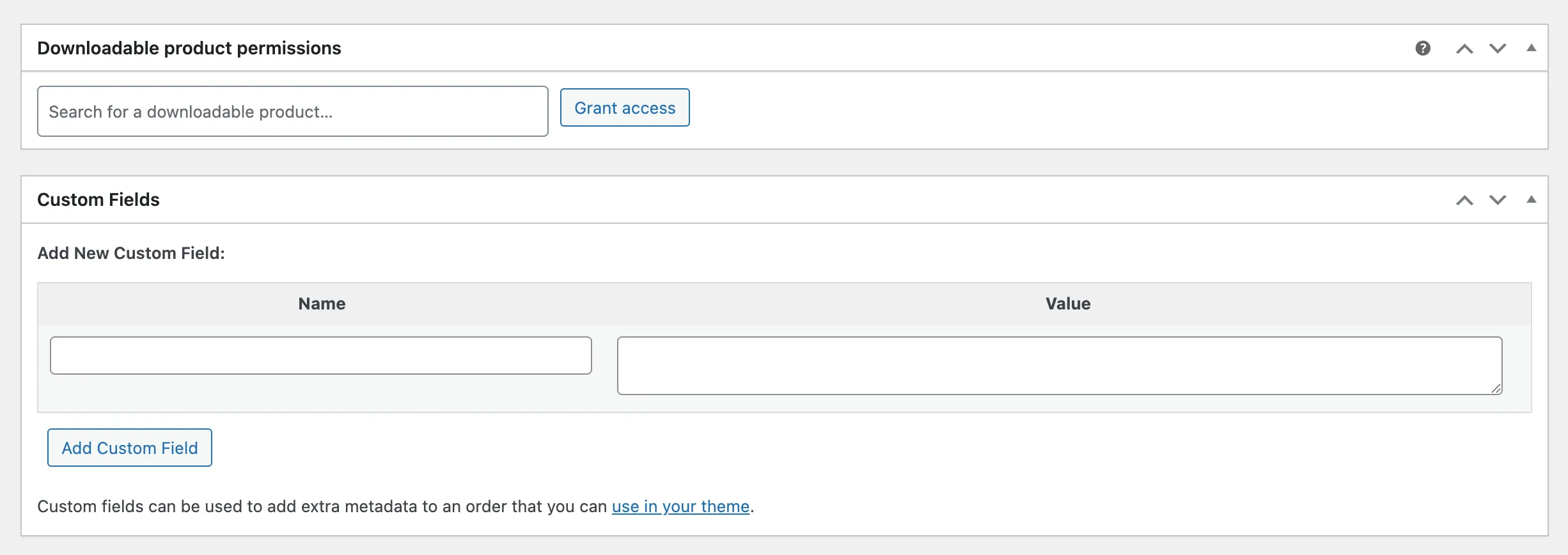 woocommerce import order additional order config