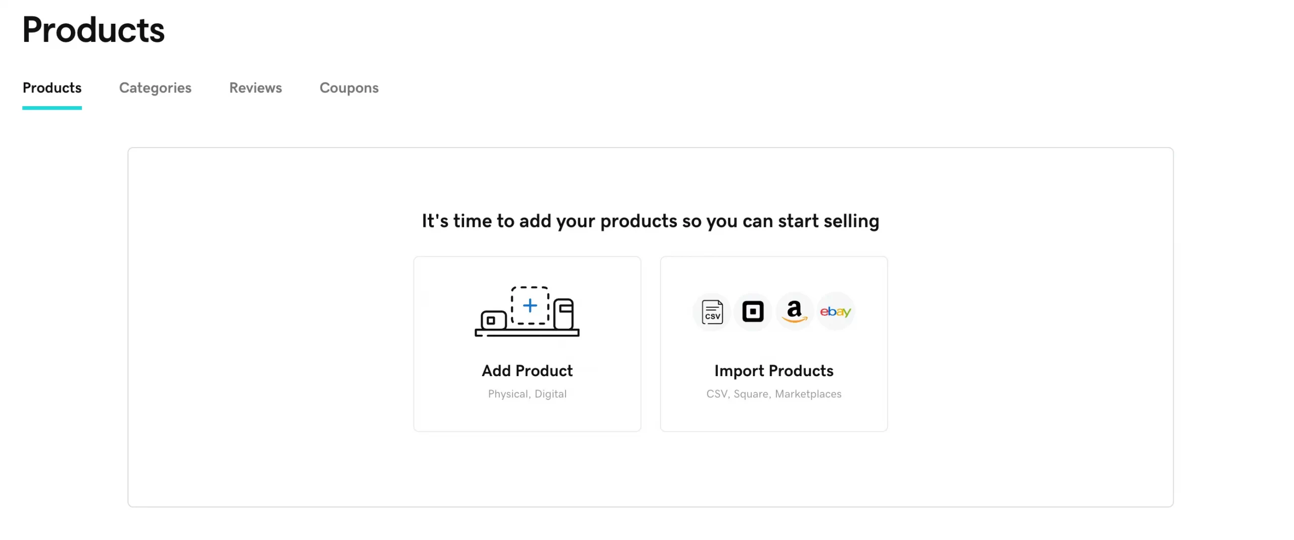 Alt: Add new products to GoDaddy