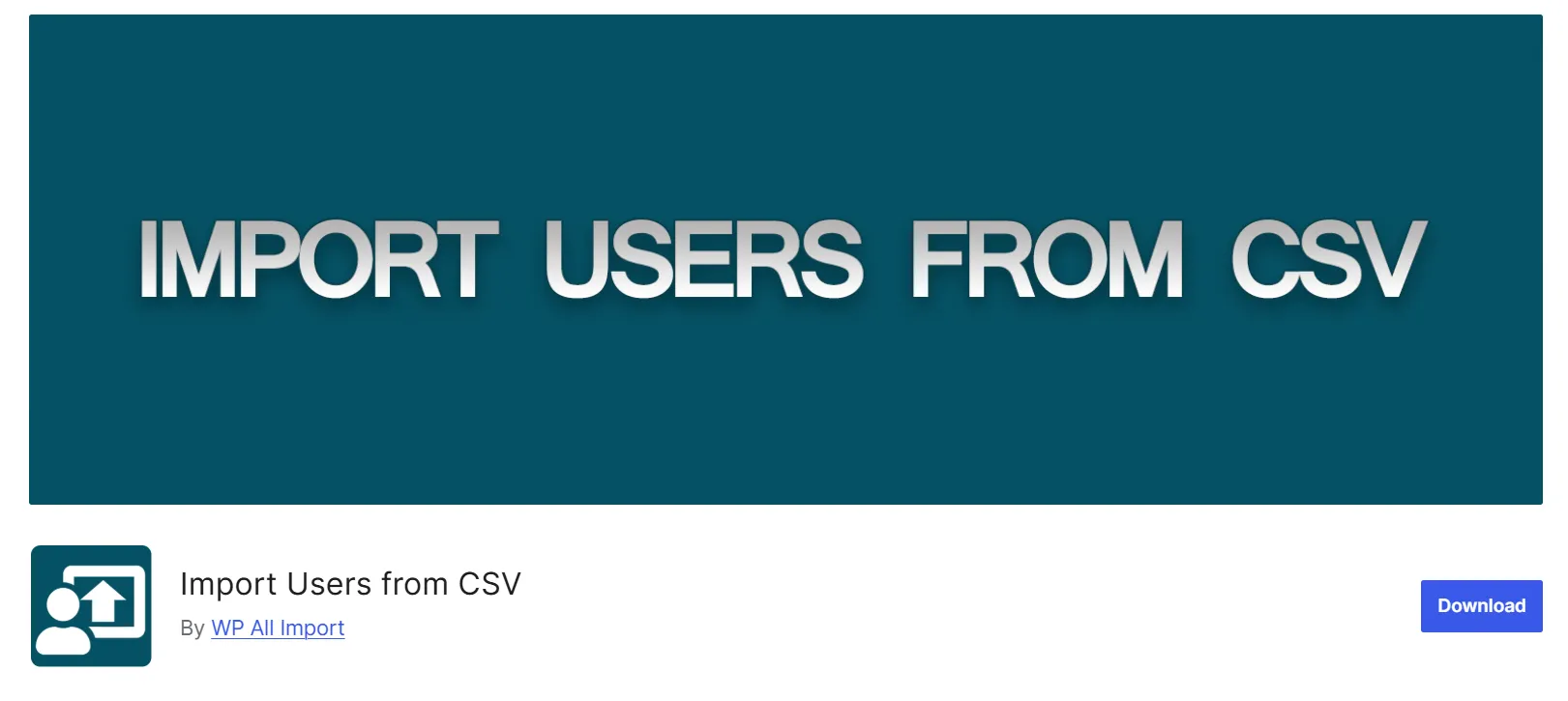 Import Users from CSV