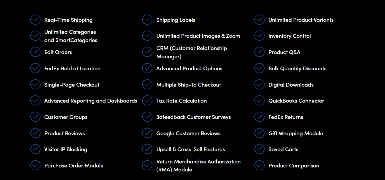 Shift4Shop enterprise features