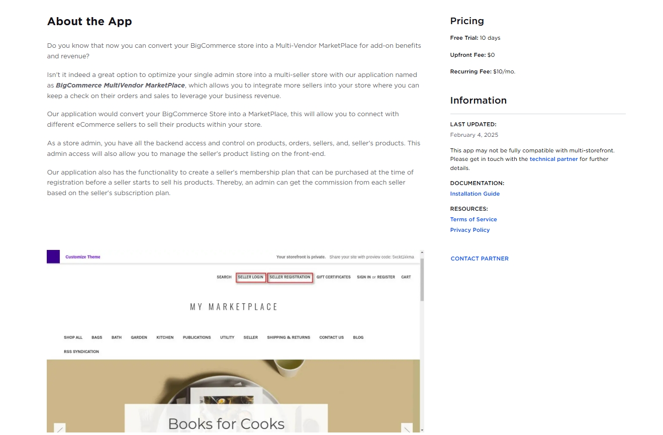 Webkul Multivendor Marketplace for BigCommerce