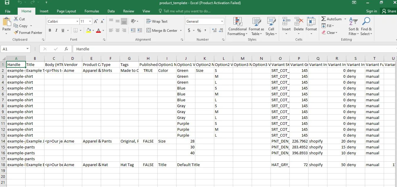 shopify-download-csv