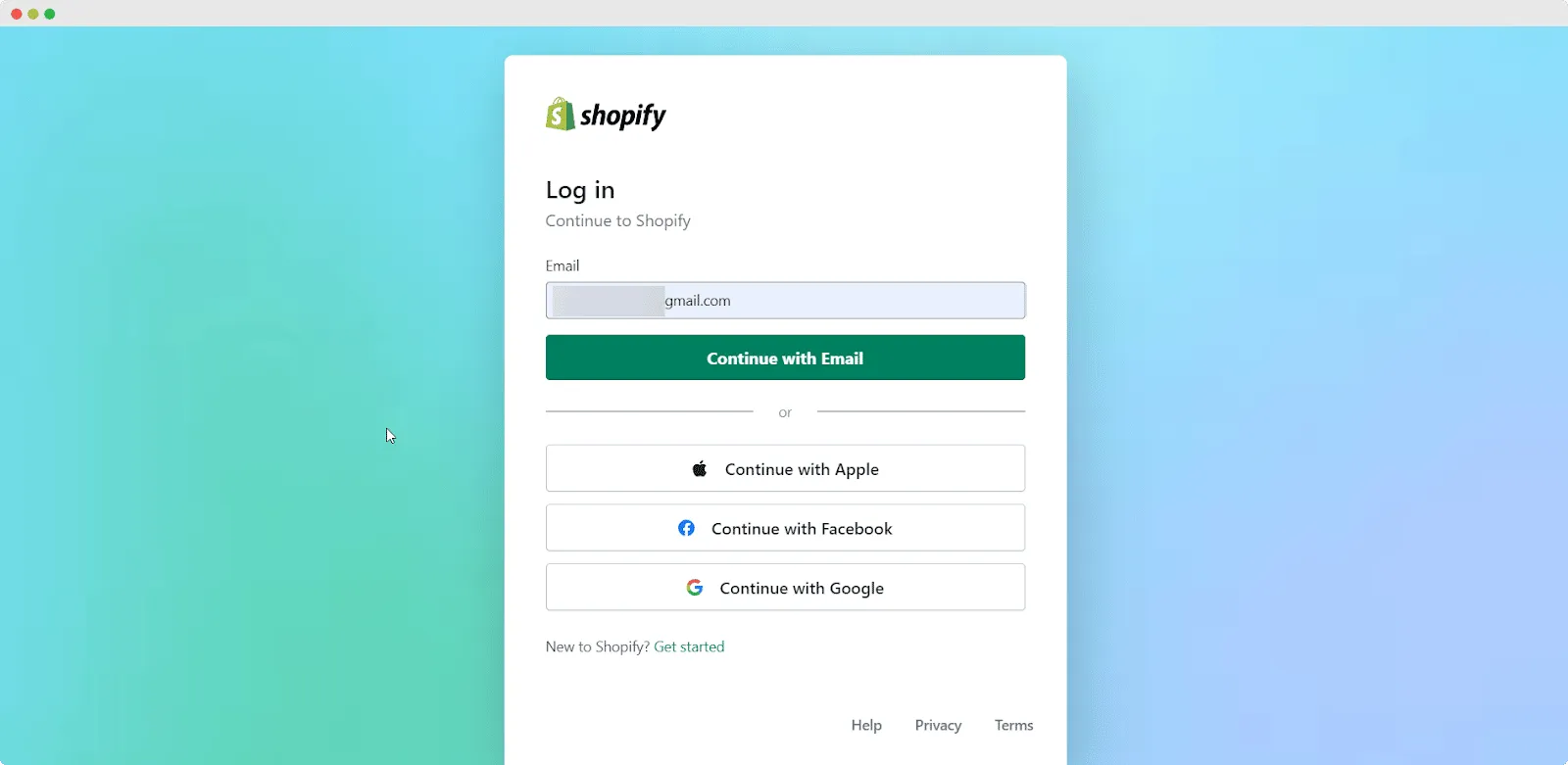 shopify-registration