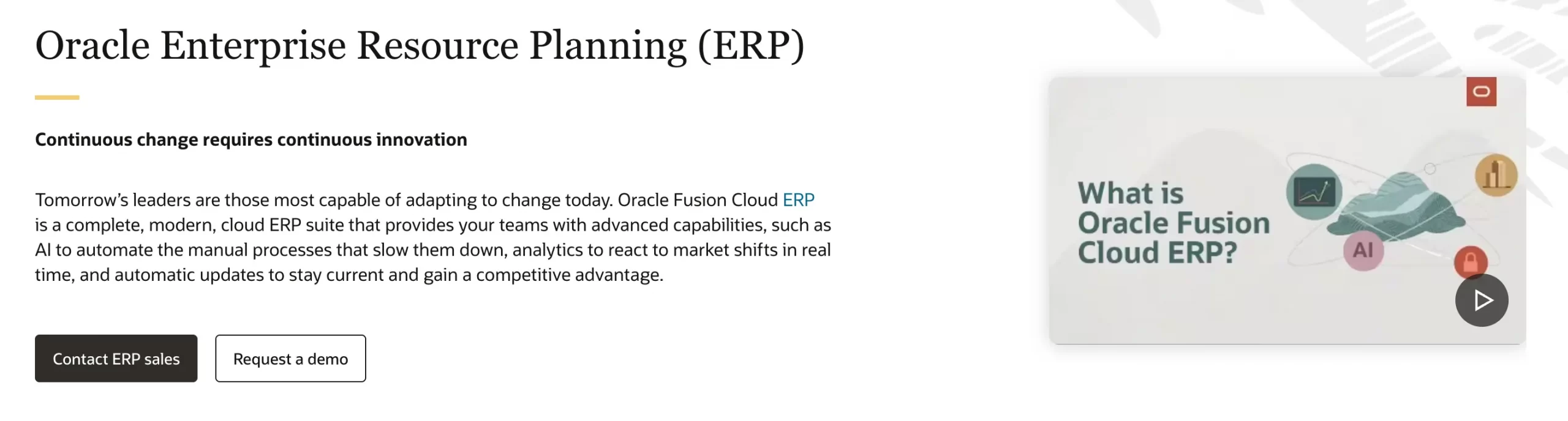 oracle erp