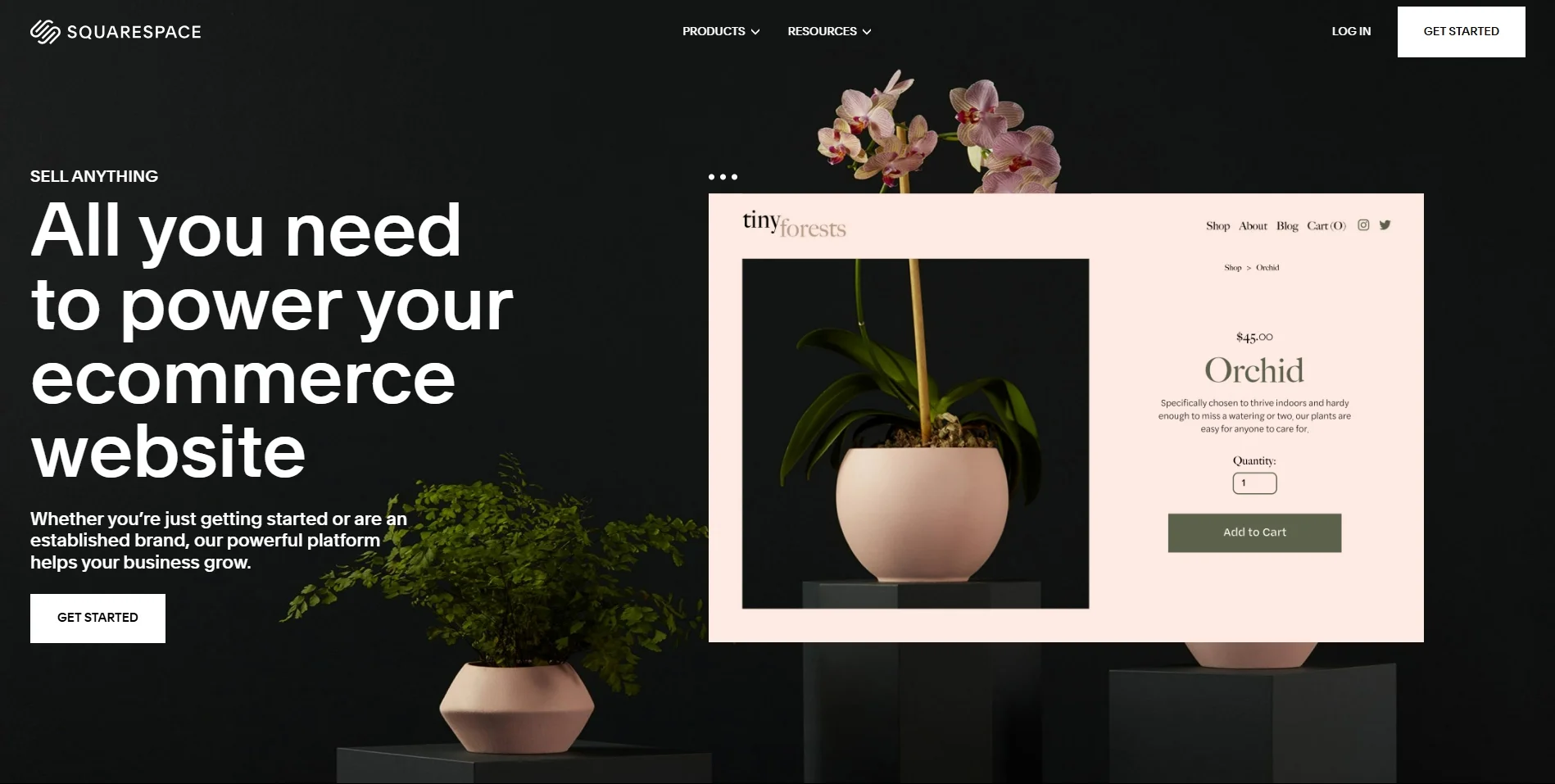 Squarespace eCommerce 