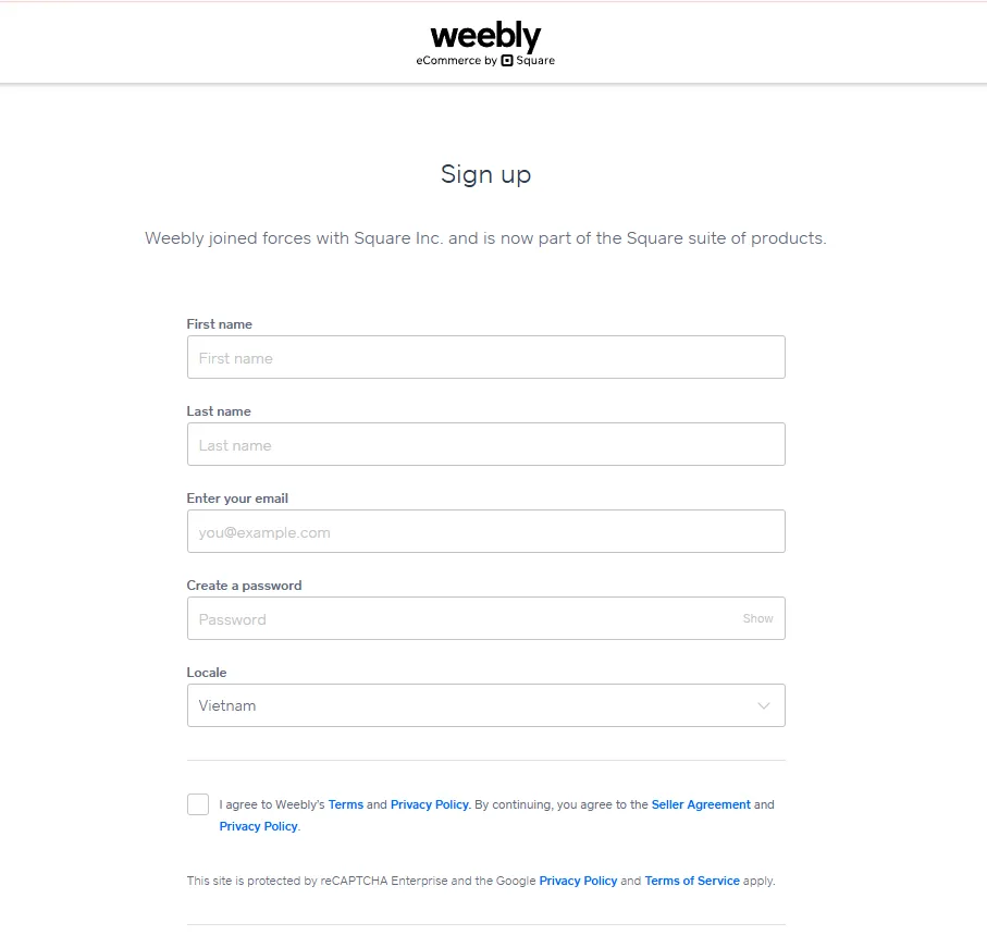 Weebly login dashboard