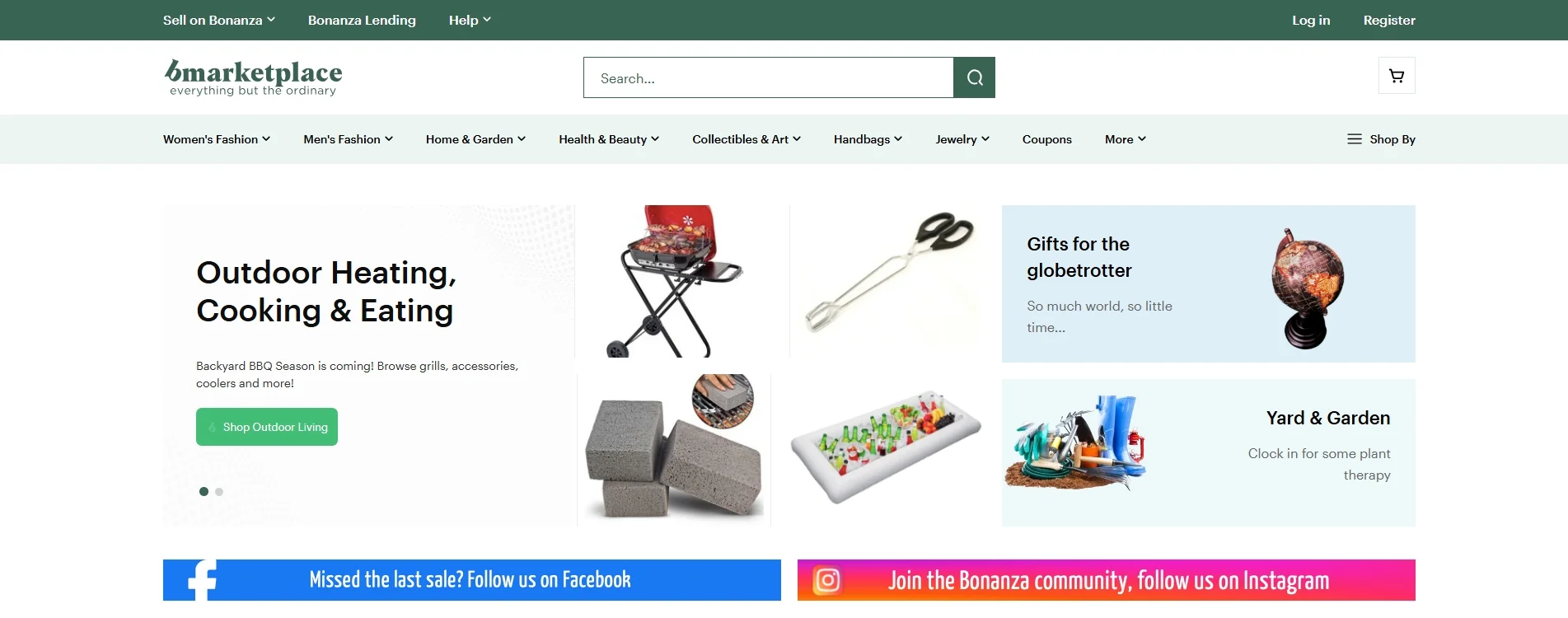 Bonanza website