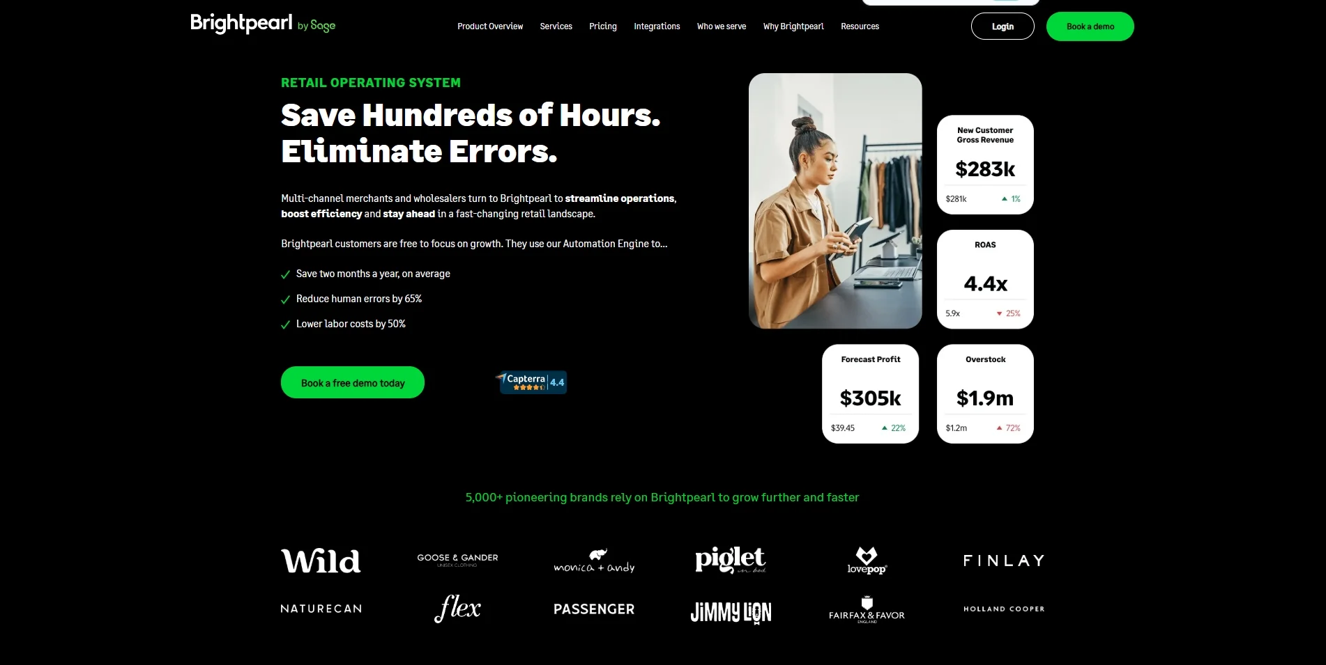 Brightpearl BigCommerce inventory management