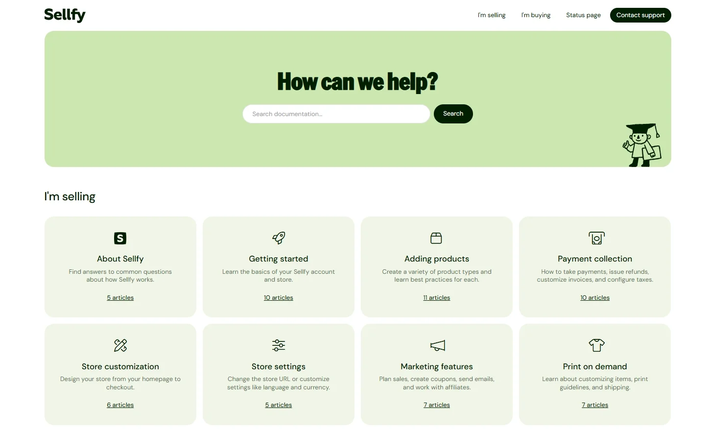 Sellfy Help Center