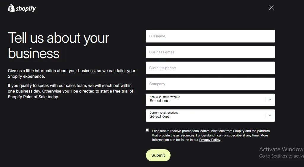 shopify-pre-sales-support