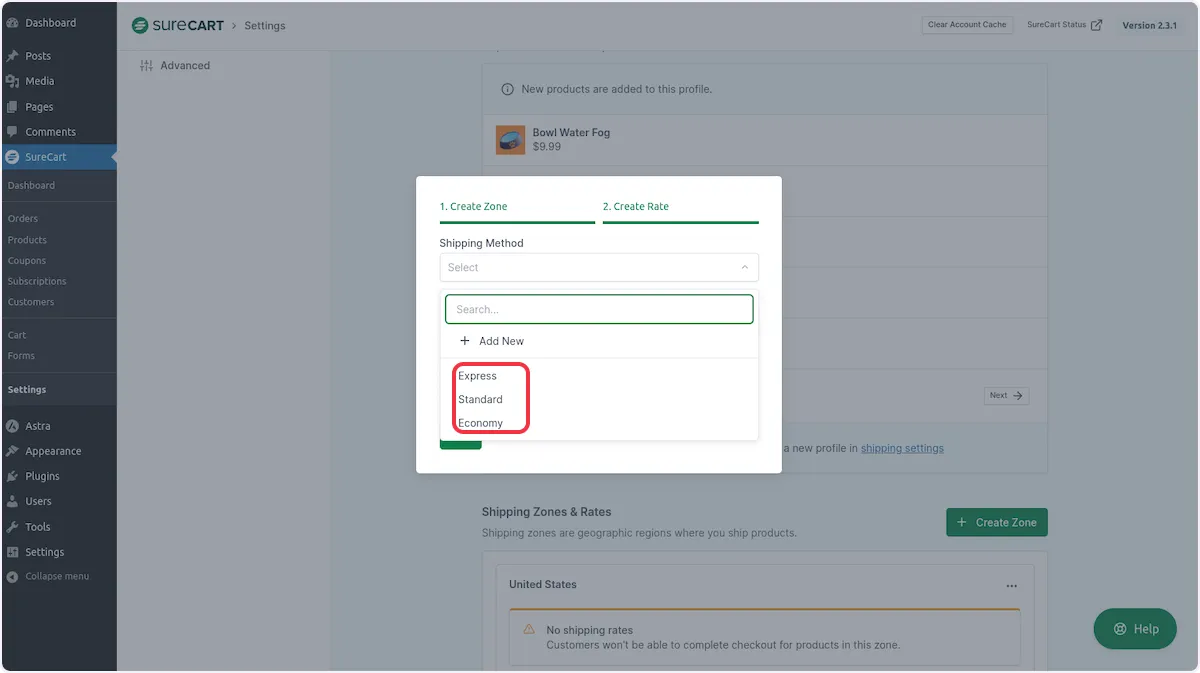 surecart-default-shipping