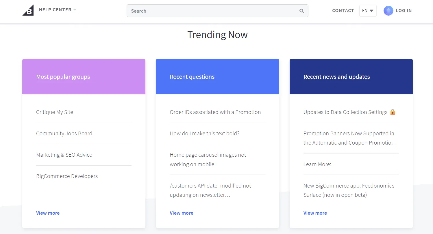 BigCommerce Help Center