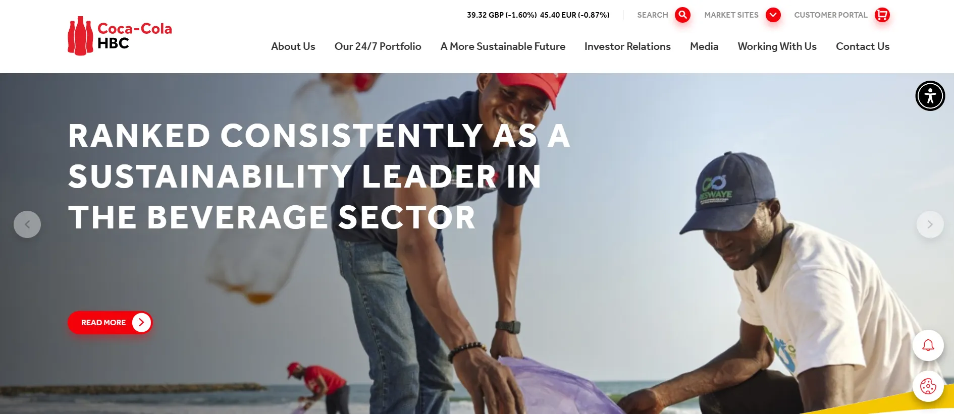 Coca Cola HBC with SAP Commerce Cloud