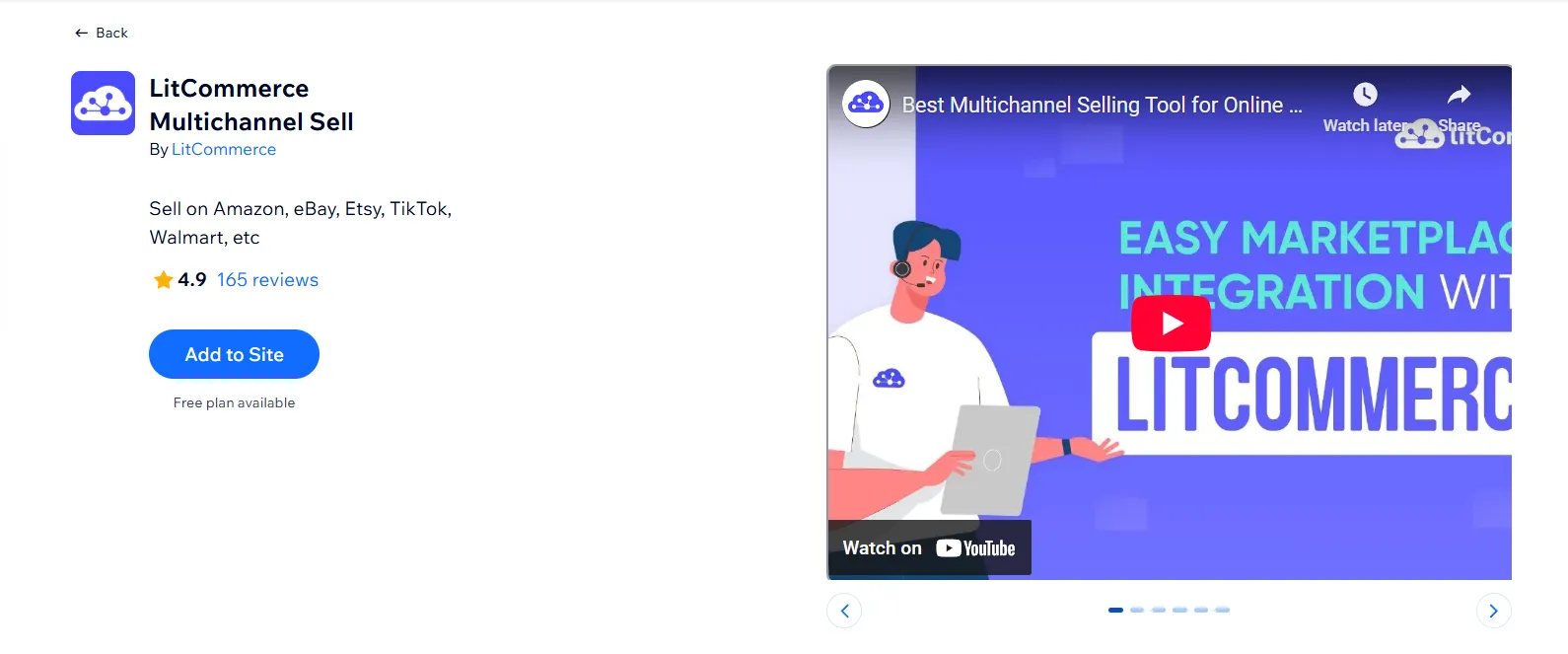 LitCommerce app