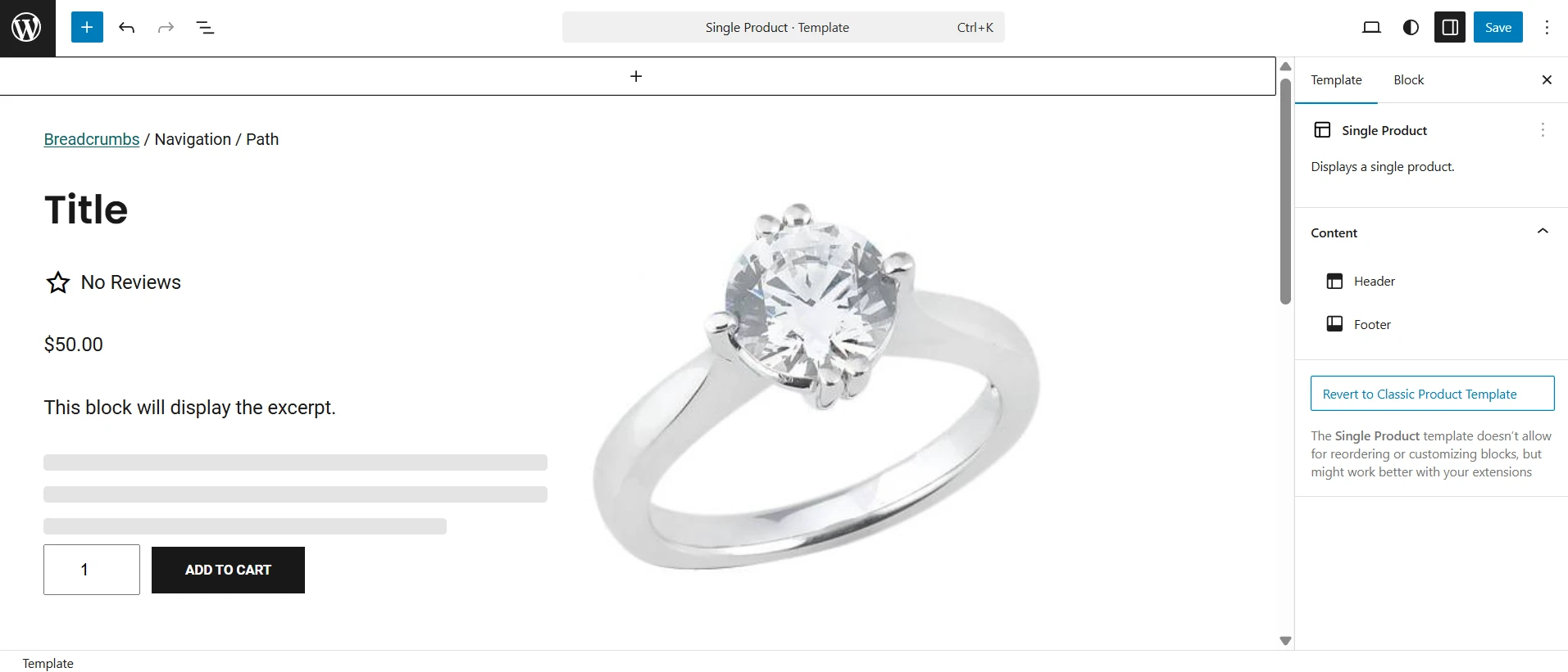 Step 2.2: Move the block