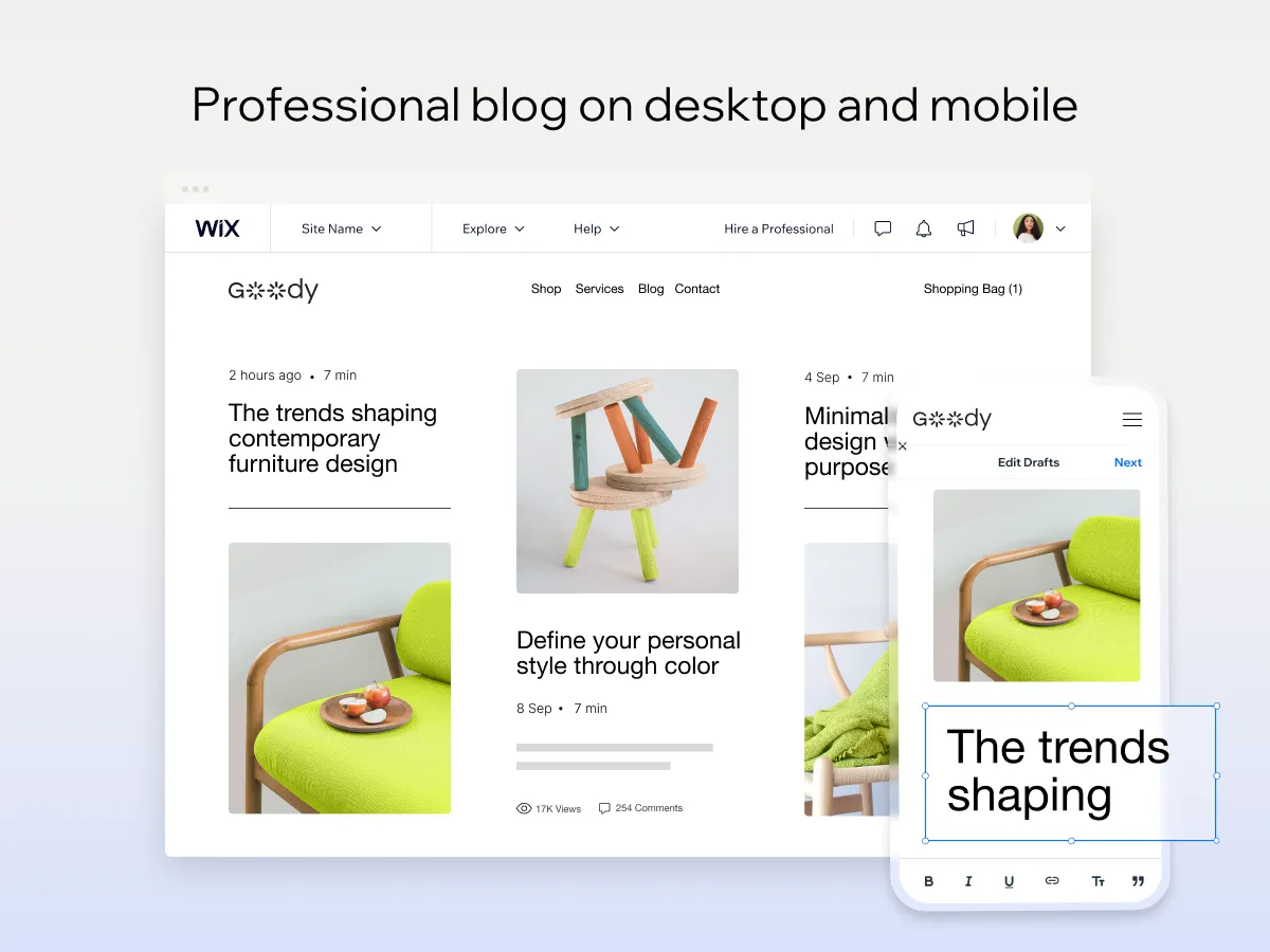 wix-blogging