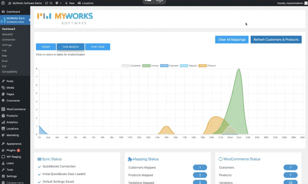 Step 2: Connect WooCommerce to QuickBooks