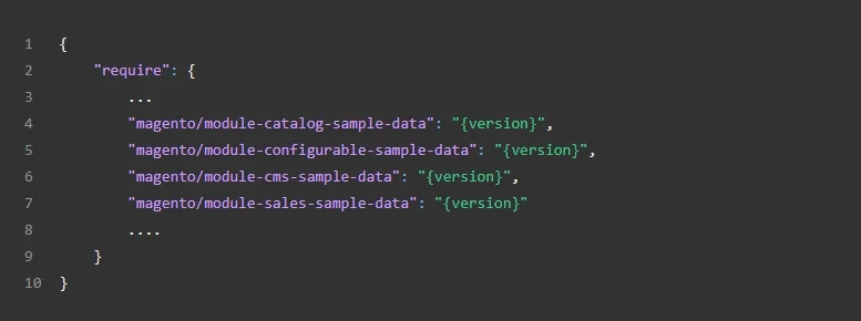 Install Magento 2 sample data using Composer