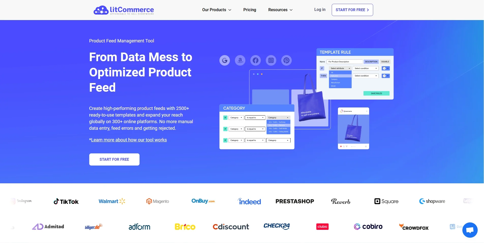LitCommerce Product Feed Management tool