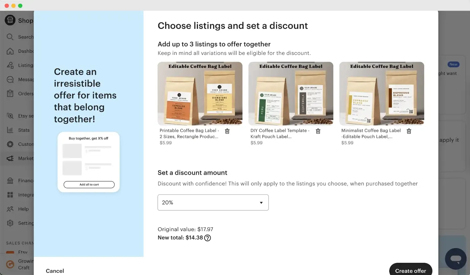 etsy-crossells-upsells