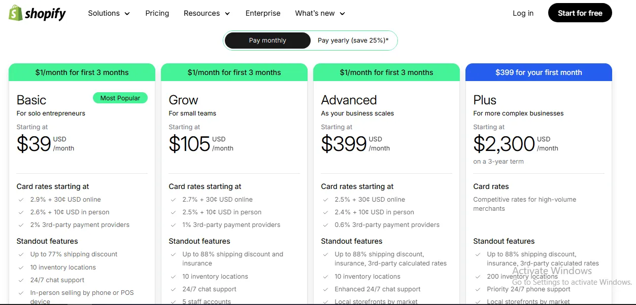 shopify-pricing-plans