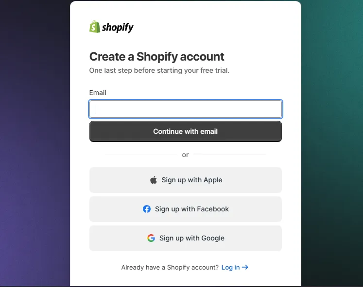 shopify-setup