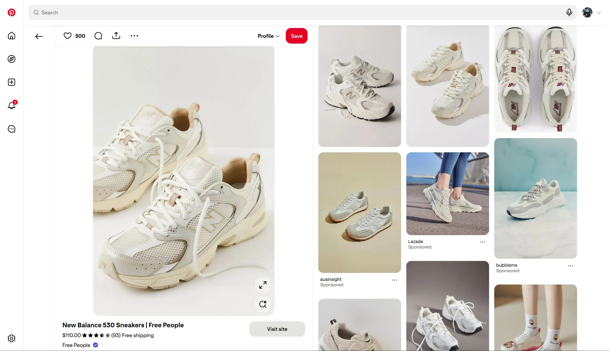You can use Pinterest to promote your items and stores