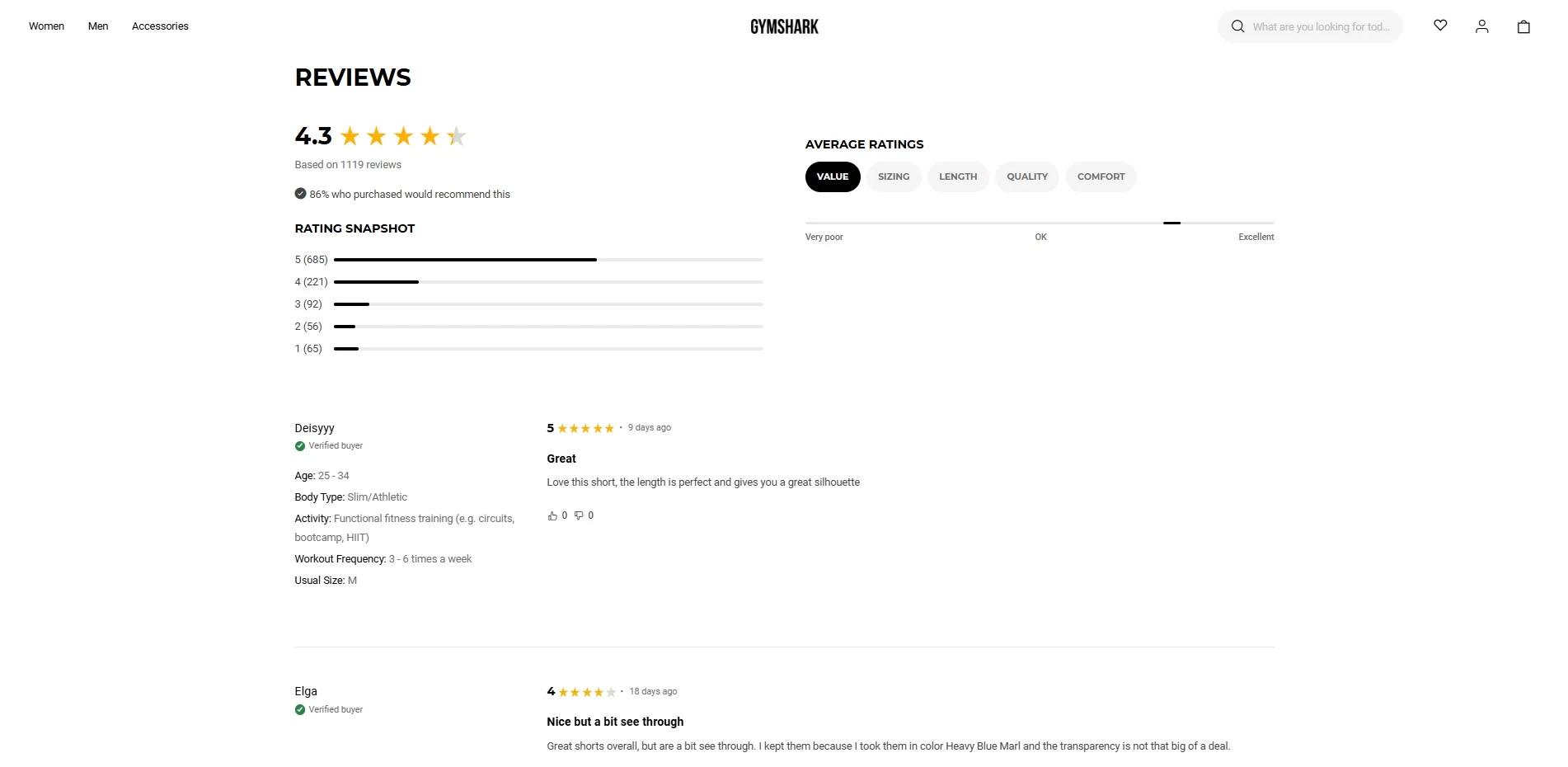 Build trust and increase sales with the customer review section